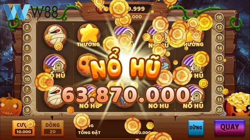 Giới thiệu game nổ hủ, game nổ hũ tại W88