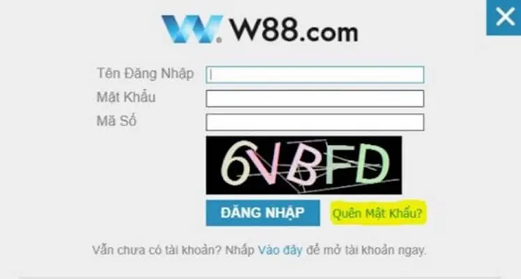 Cách Lấy Lại Tài Khoản W88 Khi Bị Khoá Nhanh Nhất