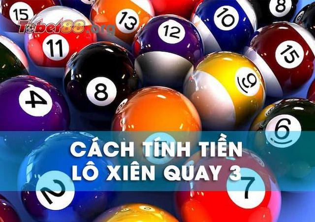 Lô xiên quay 3 và tỷ lệ ăn tại các giải xổ số miền Bắc
