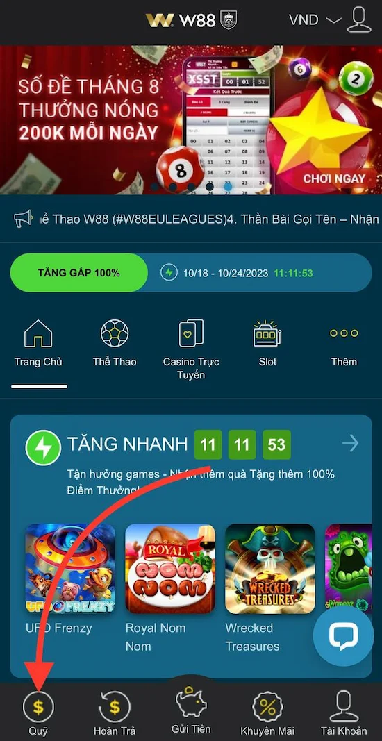 Các Bước Rút Tiền W88 Chi Tiết