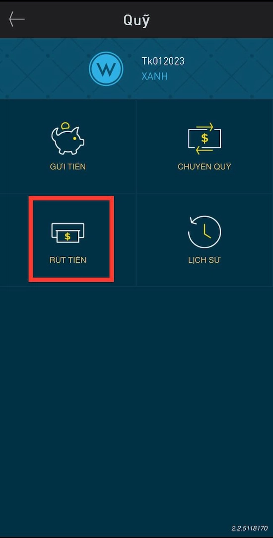 Các Bước Rút Tiền W88 Chi Tiết